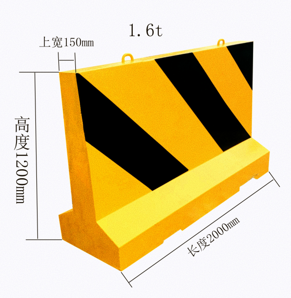 黄山小区水泥隔离墩